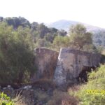 10. Λιγάτο νερόμυλου στην καμάρα του Πλατύ ποταμού (υπολλείμματα)